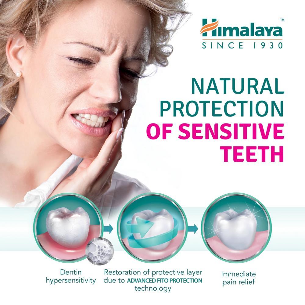 Pasta De Dentes Hermal Alívio Da Sensibilidade Himalaya 75 ML