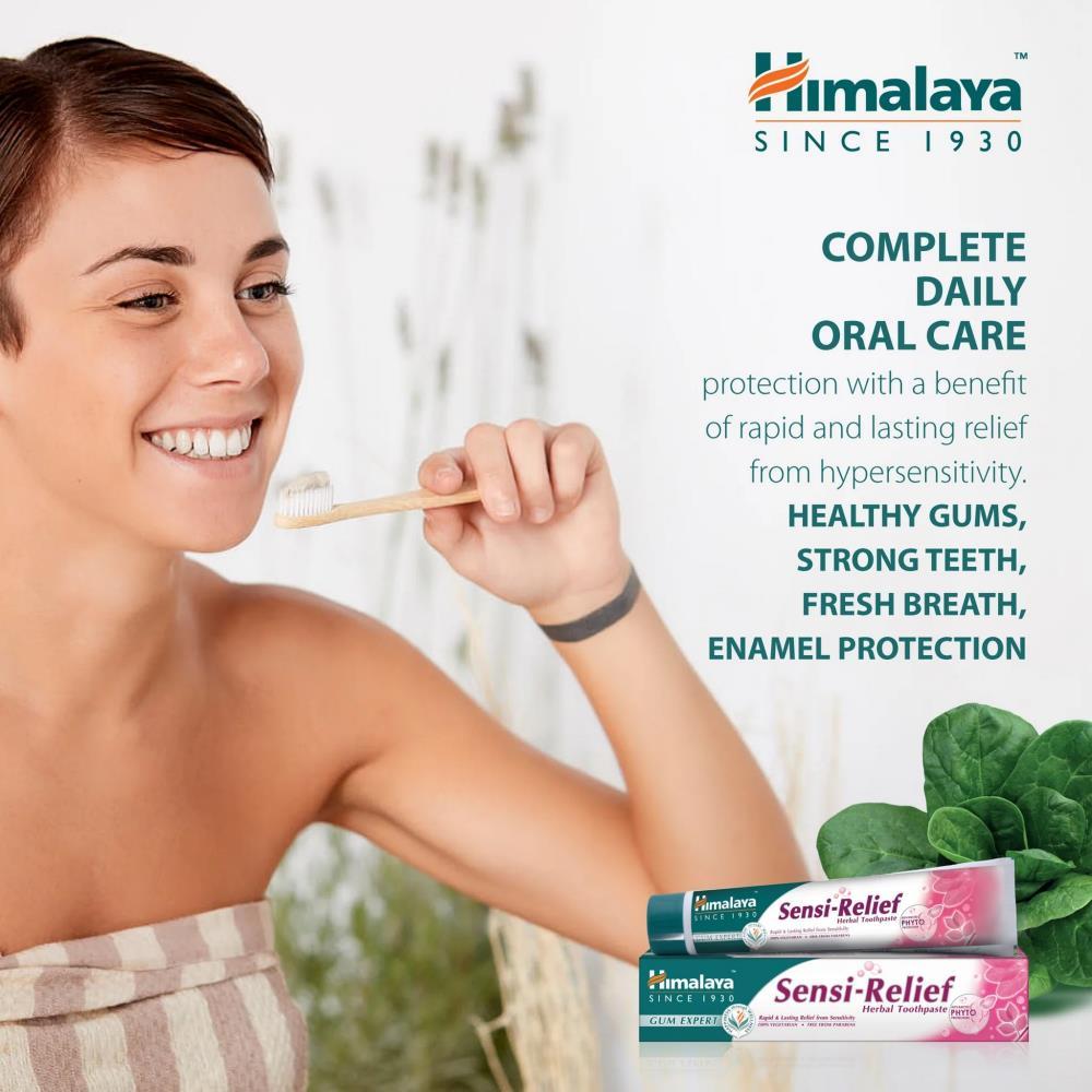 Pasta De Dentes Hermal Alívio Da Sensibilidade Himalaya 75 ML