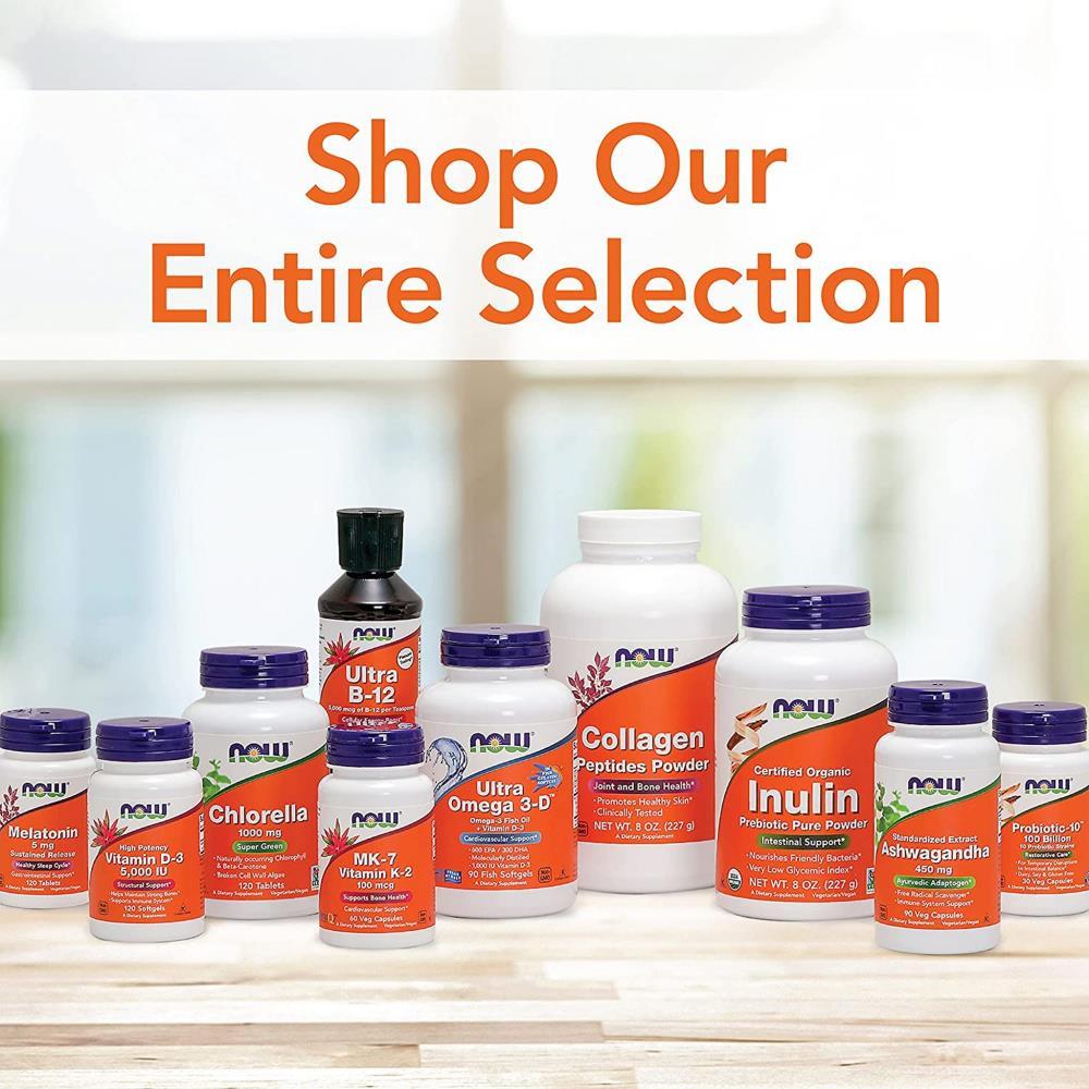 Now Biotina Vitaminaa H 5000Mg 60 Caps