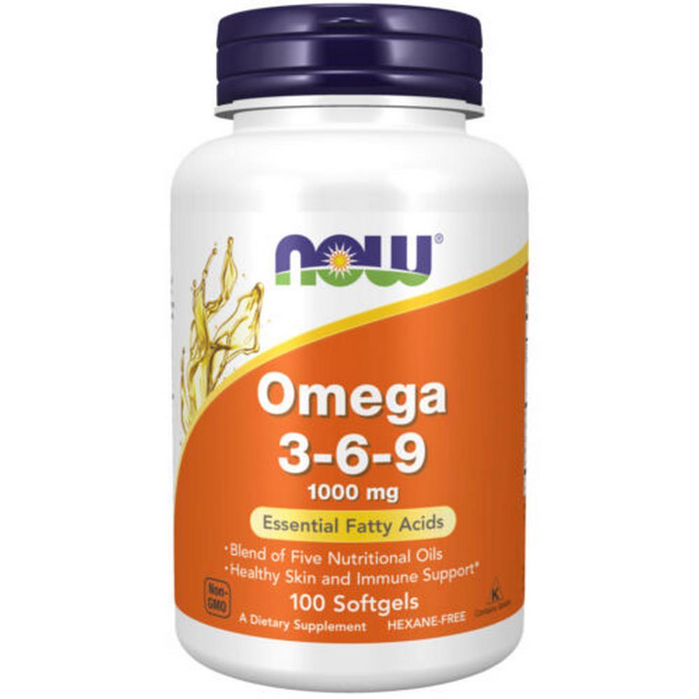 Now Omega 3-6-9 100Mg 100 Caps