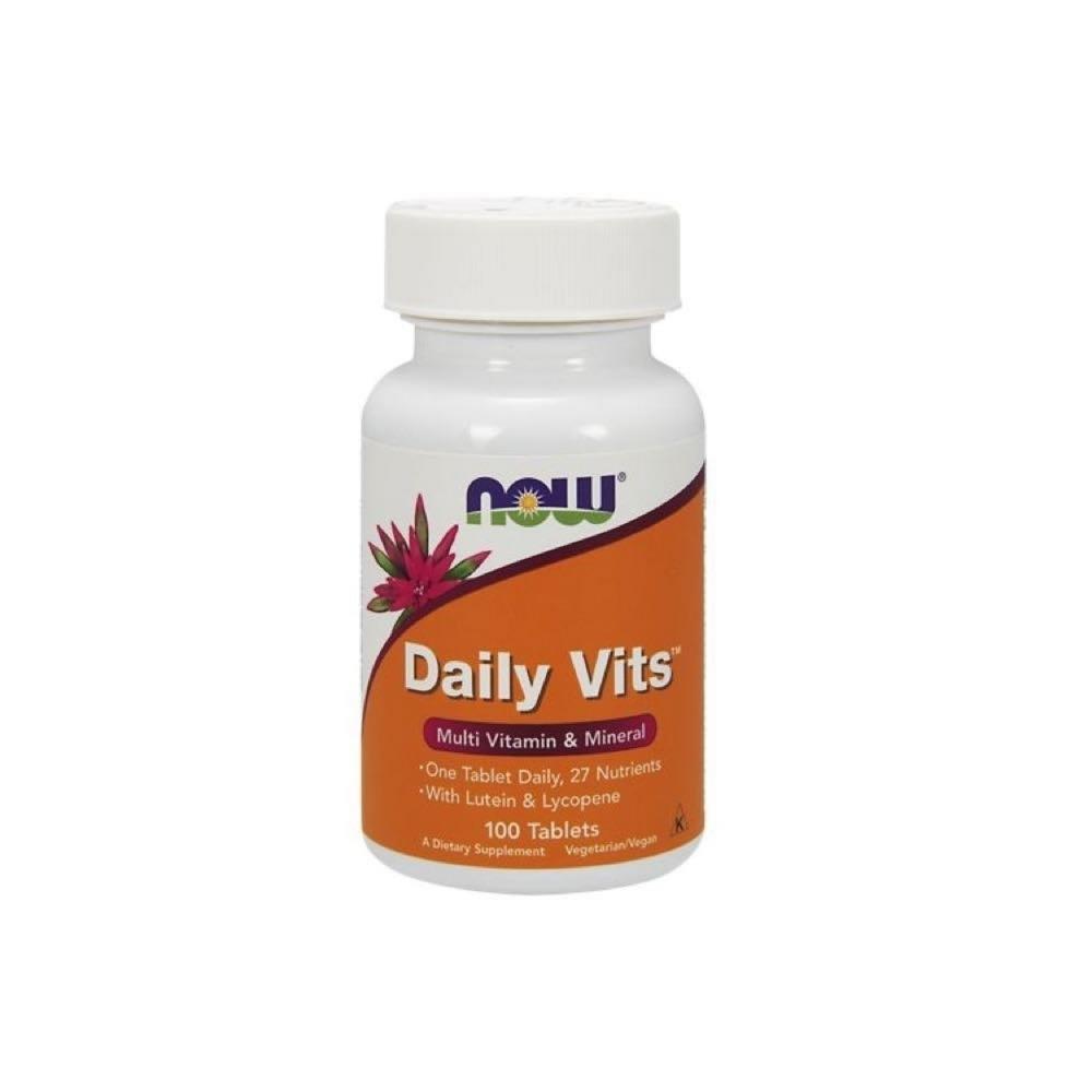 Now Multi Vitaminaas E Minerais 100 Comp