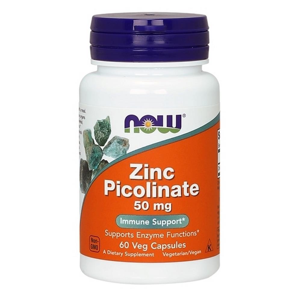 Now Zinc Picolinate 50Mg 60 Caps