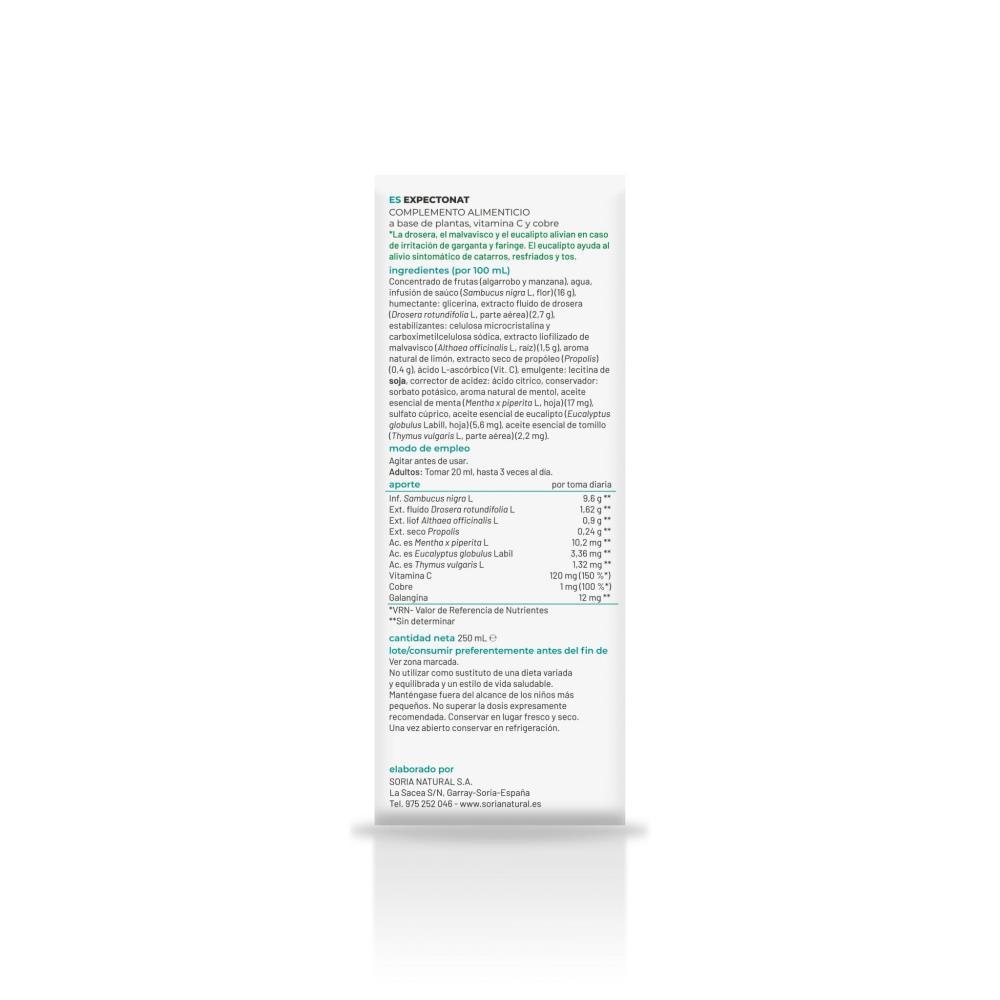 Expectonat Soria Natural 250ML