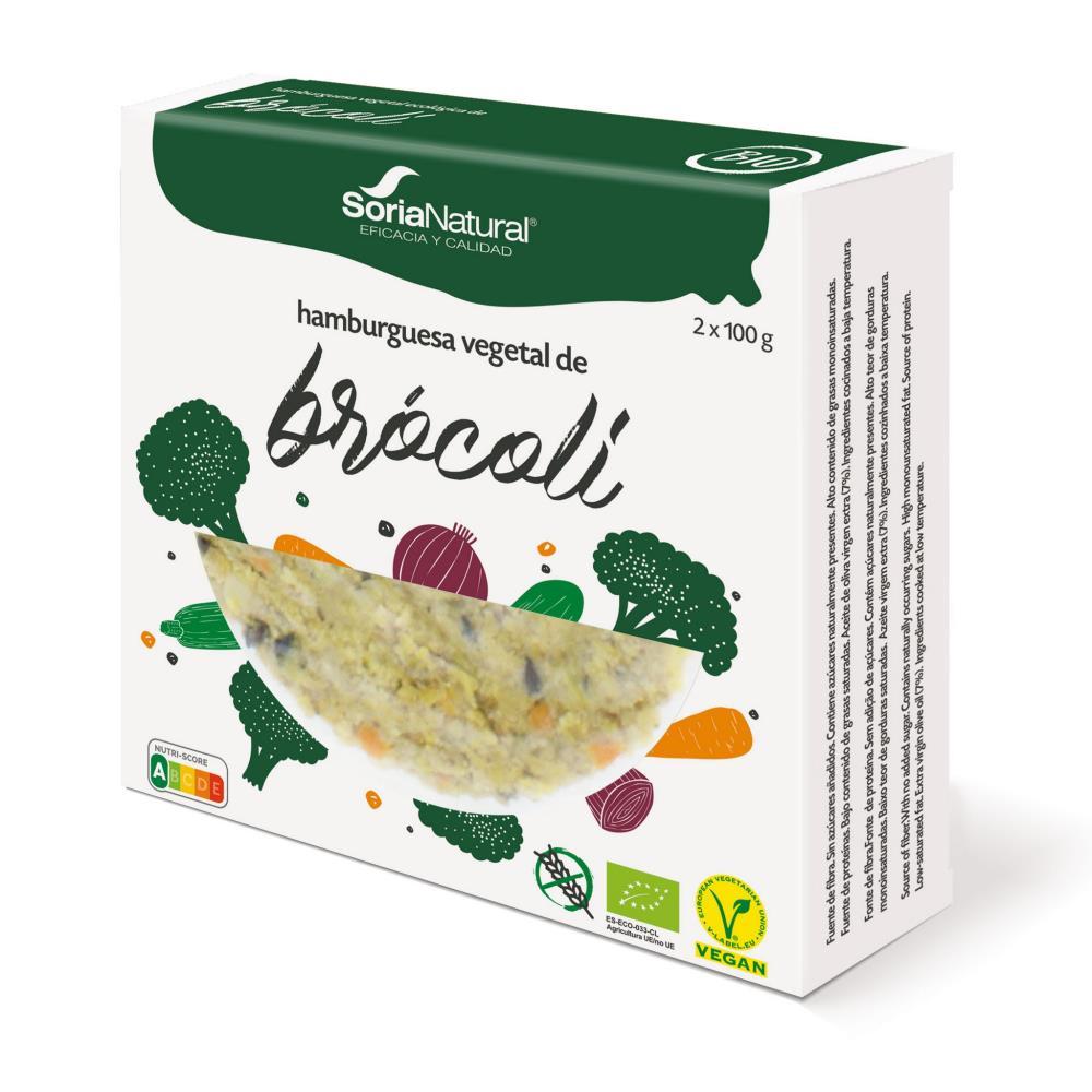 Broccoli Burger Soria Natural Bio 2x80g