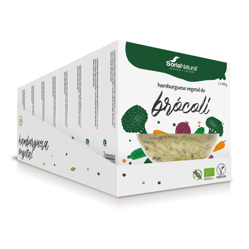 Broccoli Burger Soria Natural Bio 2x80g