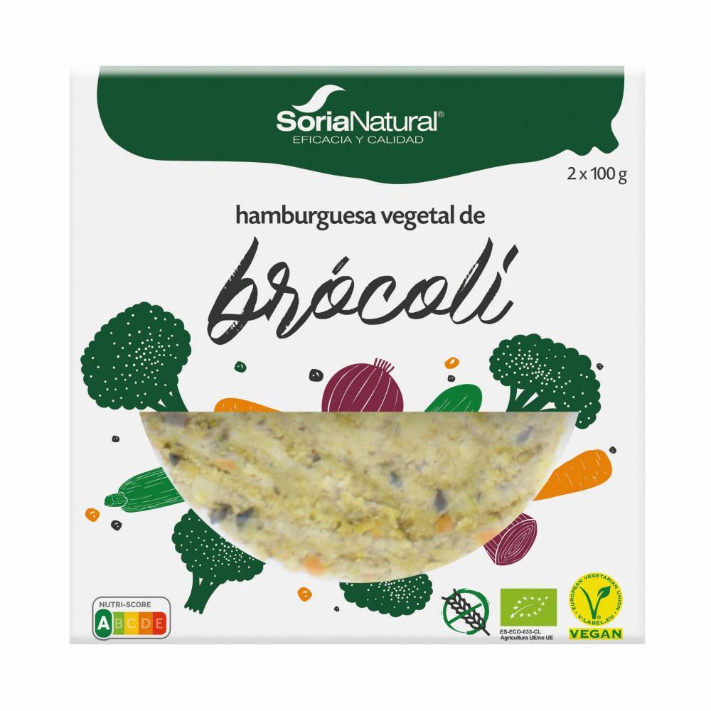 Broccoli Burger Soria Natural Bio 2x80g