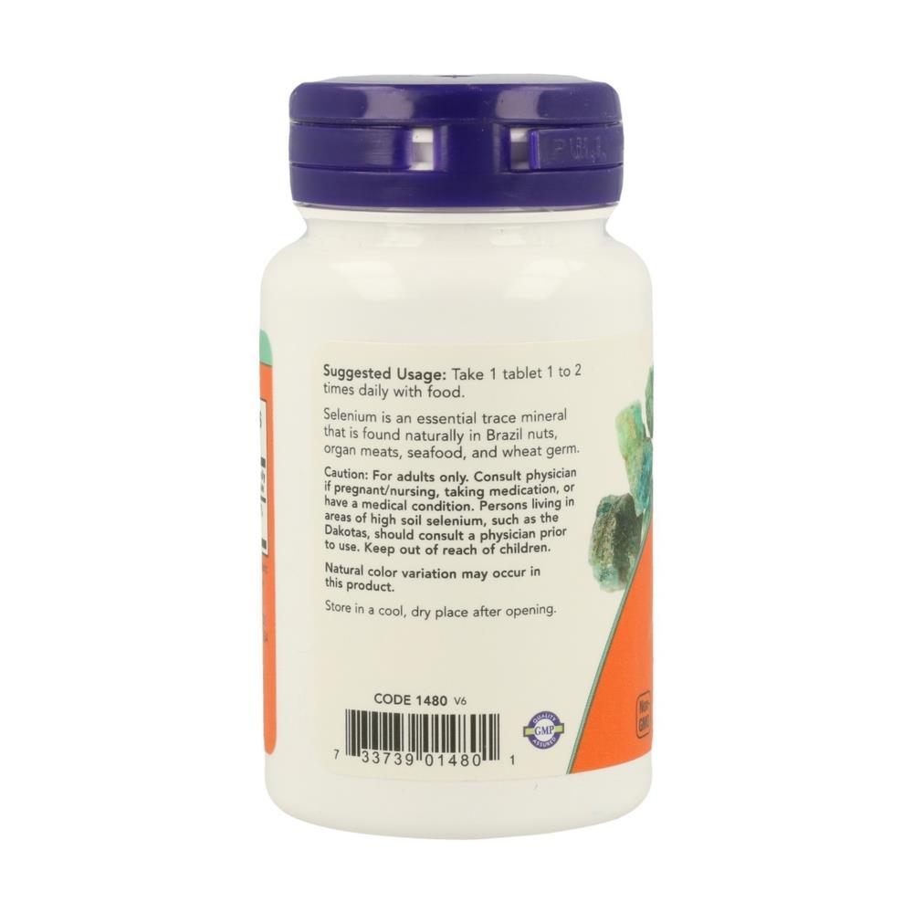 Now Selenium 100Mcg 100Comp
