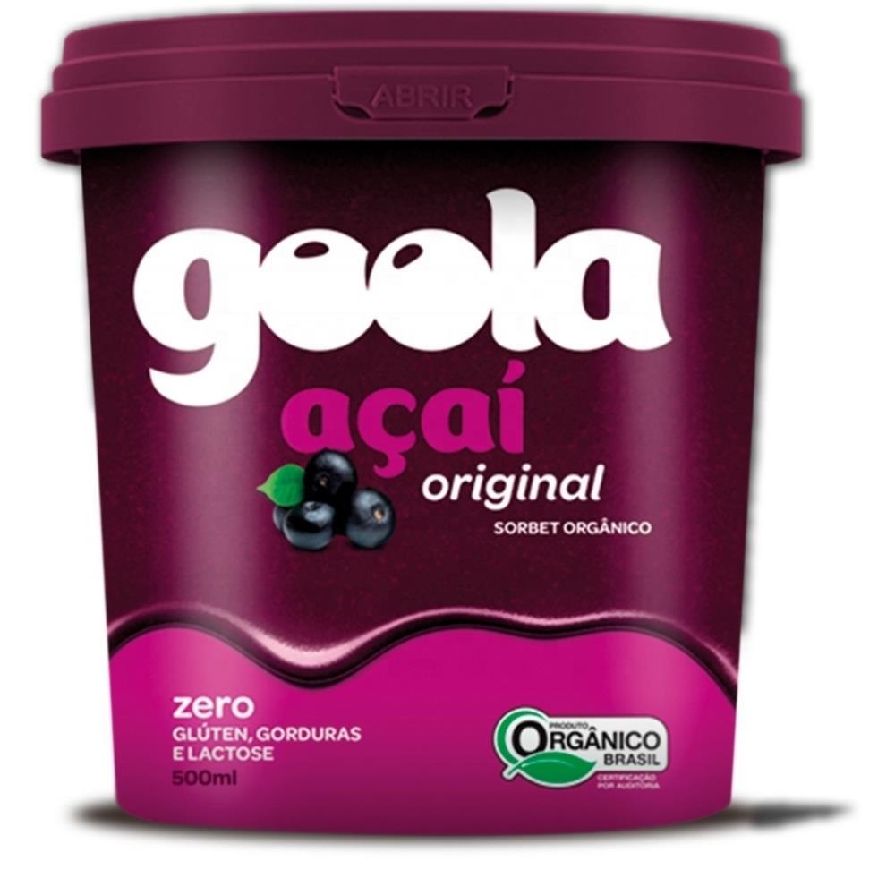 Sorbet Açaí Original Goola Bio 500ML
