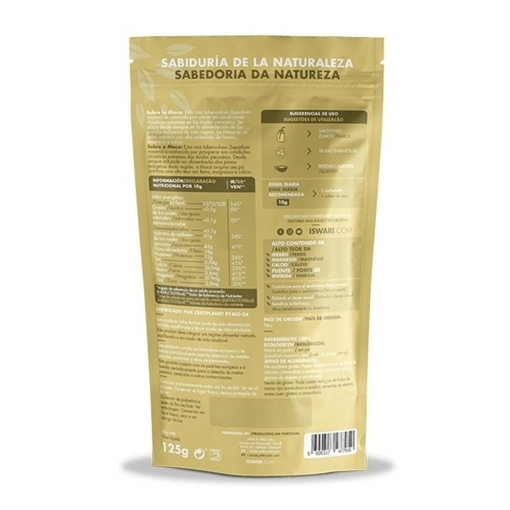 Iswari Maca Em Pó Bio 125g