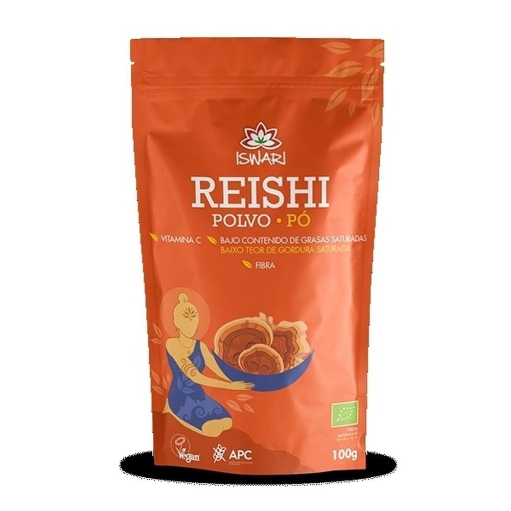 Iswari Cogumelos Reishi Em Pó Bio 100G