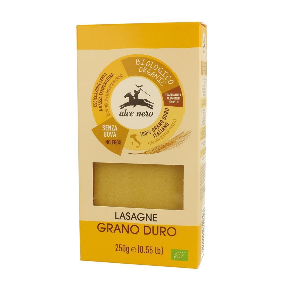 Alce Nero Organic Durum Wheat Lasagna 250g