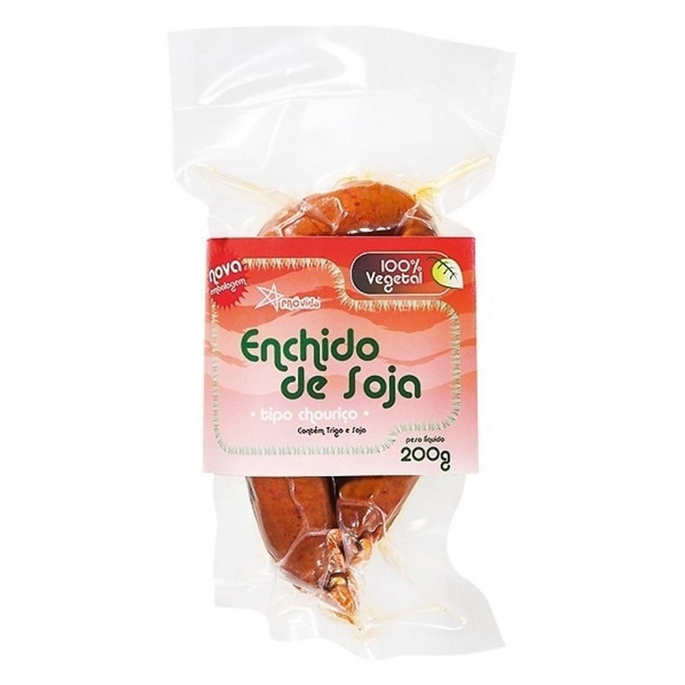 Enchido De Soja Chouriço Vegan Próvida 200g