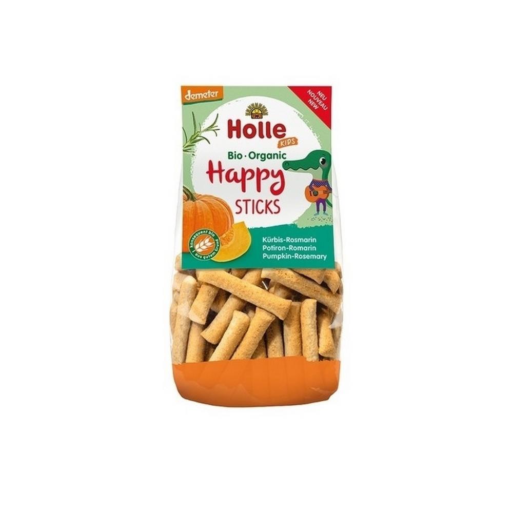 Happy Sticks De Abóbora E Alecrim Bio Holle 100g