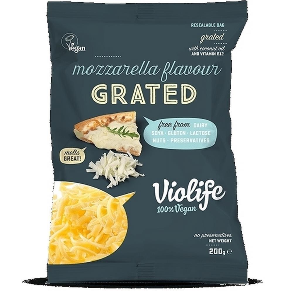 Grated Flavor Mozzarella Violife 200g