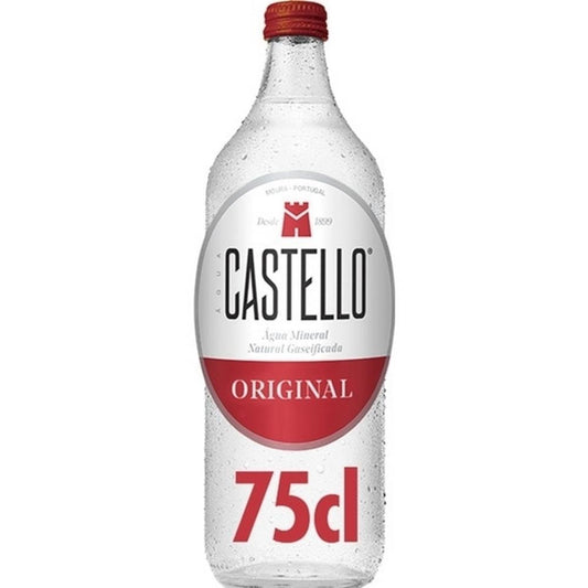Água Mineral Natura Gaseificada Castello 750ml