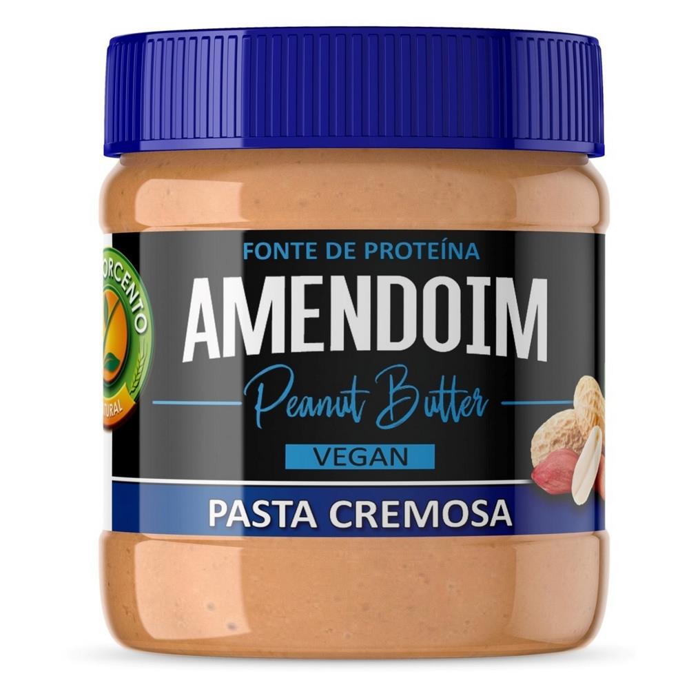 Manteiga De Amendoim Cremosa Cem Porcento 200g