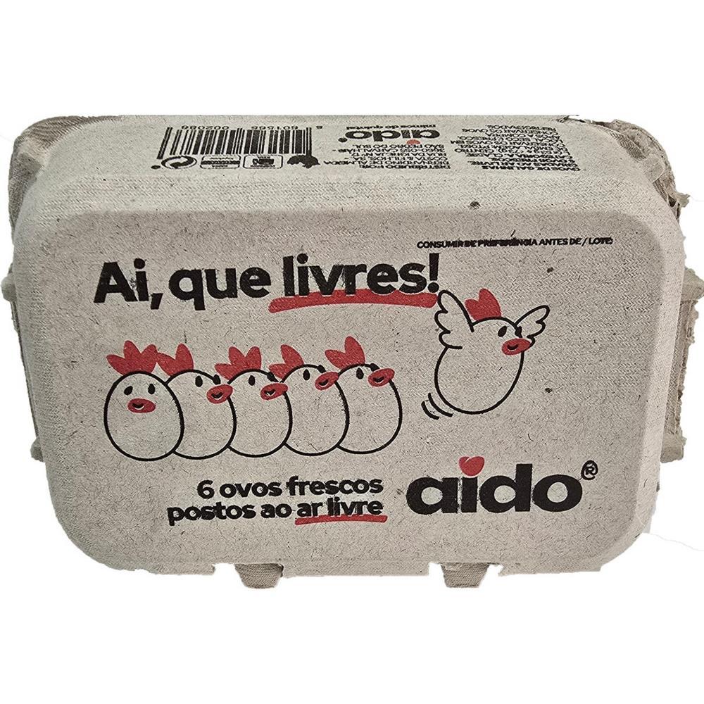 Ovos Camponês Ar Livre 6Un