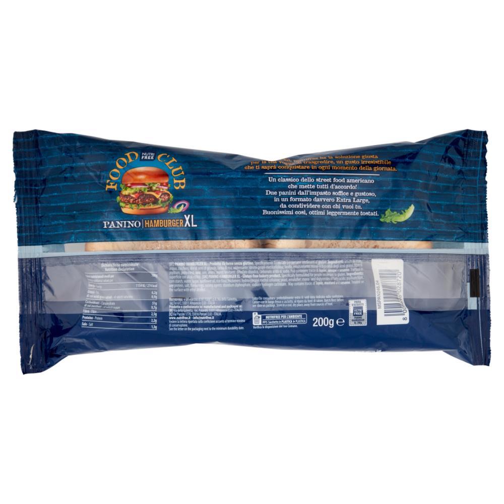 Pão Panino Hamburger XL Sem Glúten Nutrifree 200g