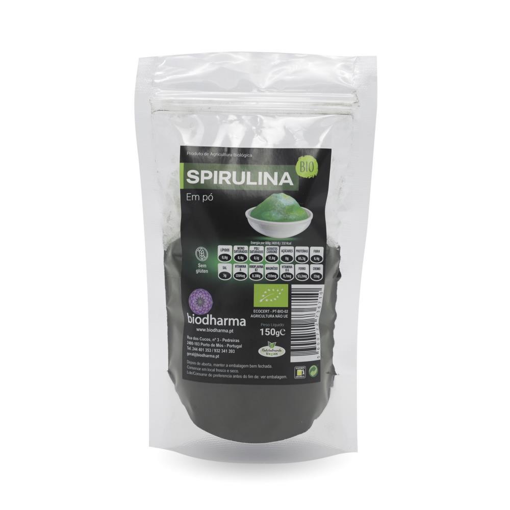Spirulina Em Pó Bio Biodharma 150 g