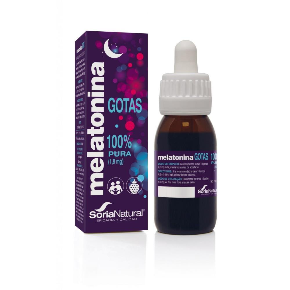Melatonina 1.8mg Em Gotas Soria Natural 50ml