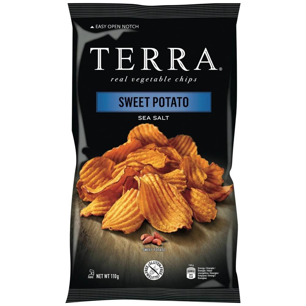 Batata Doce Com Sal Terra Chips 110g