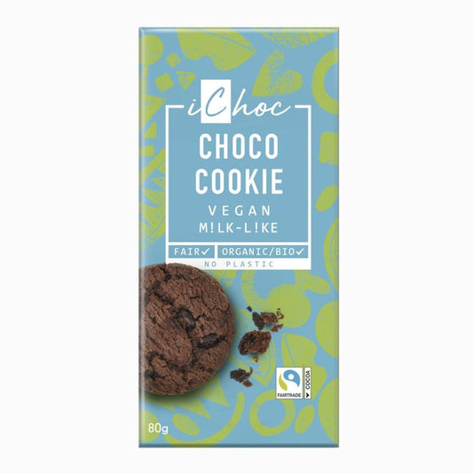 Chocolate Vegan Choco Cookie Bio Ichoc 80g