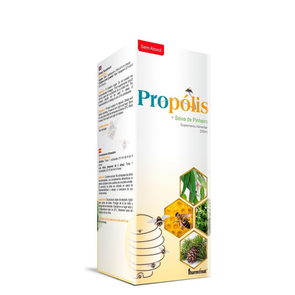 Própolis + Seiva de Pinheiro Xarope Fharmonat 200ml