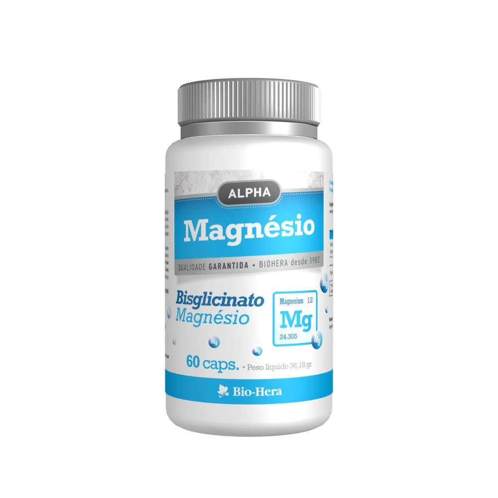 Magnesium Bisglycinate Alpha 60 Capsules