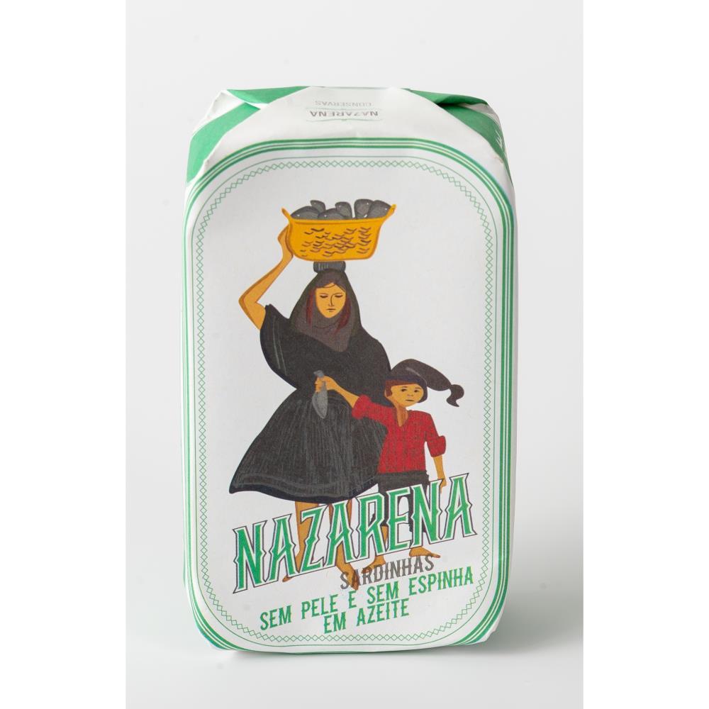 Sardines in Olive Oil Skinless and Spineless Nazarene 120g