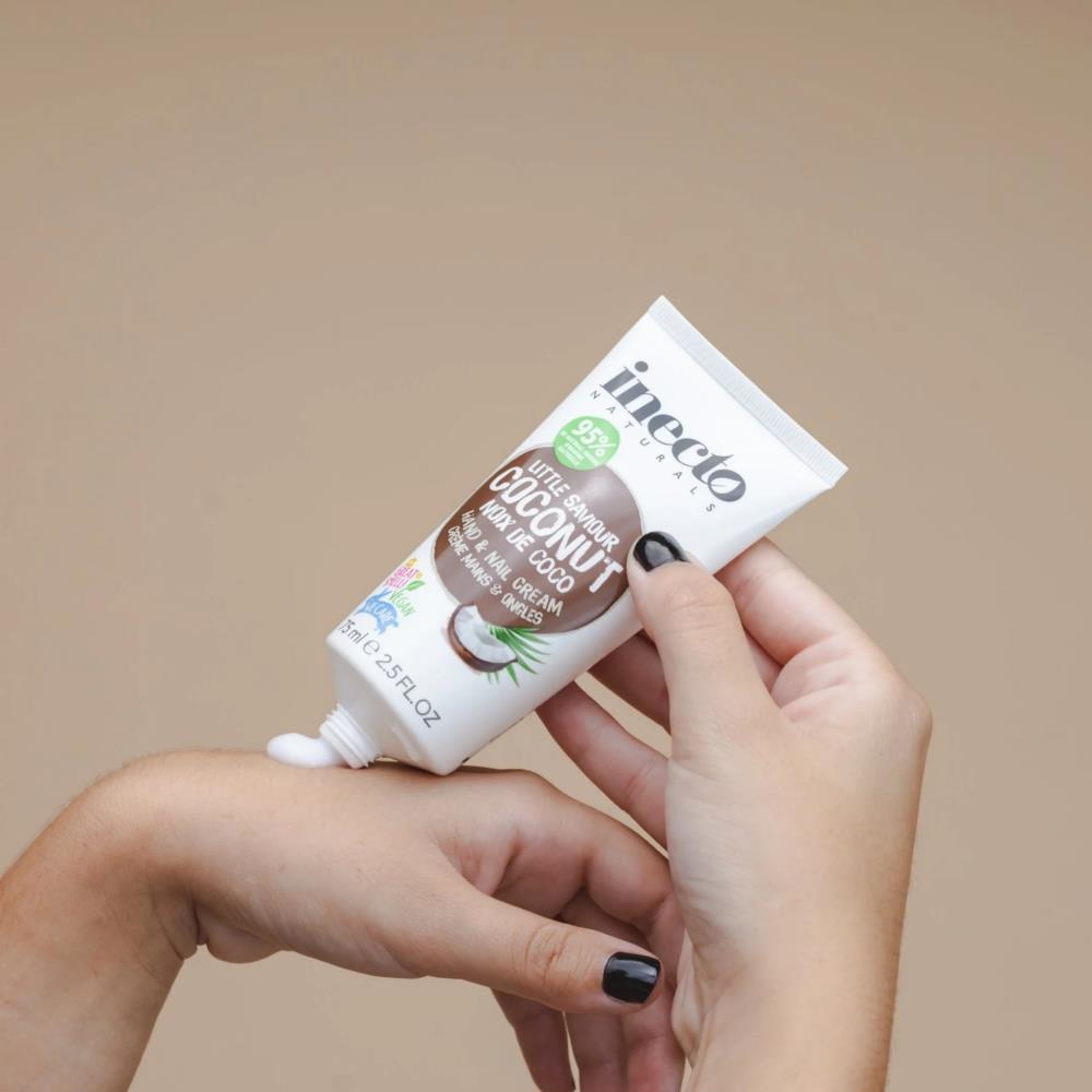 Creme para Mãos e Unhas de Coco Inecto 75ml