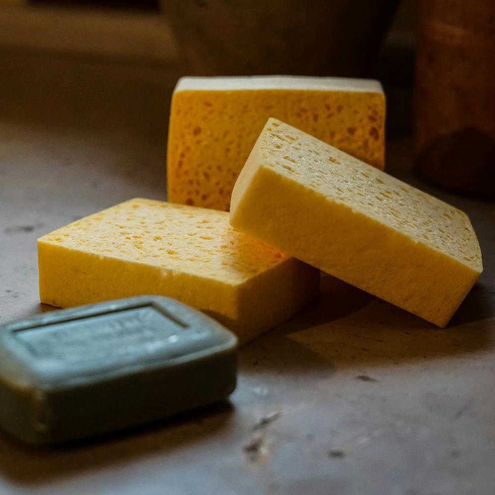 Esponja Vegetal Para Loiça Biodegradável Pack 3 Unid La Corvette