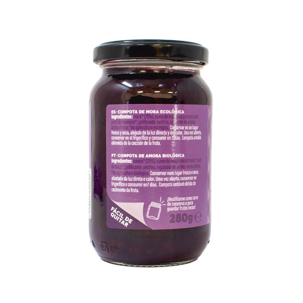 Organic Blackberry Compote La Finestra Sul Cielo 280g