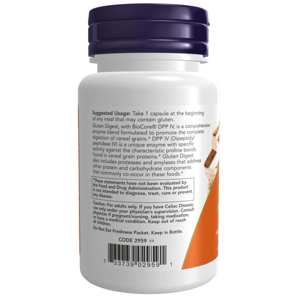 Gluten Digest Enzymes 60 Capsules