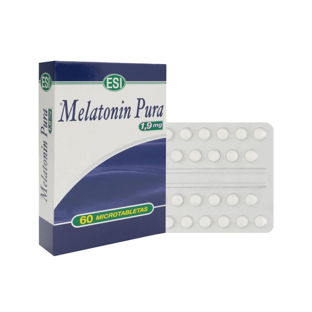 Melatonina Pura 1,9mg ESI 60 Comprimidos