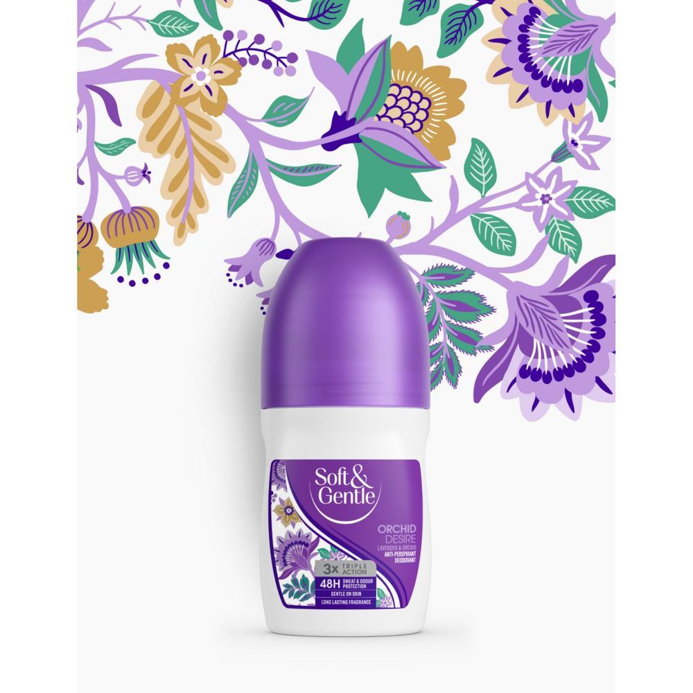 Desodorizante Roll On Ochid Desire Soft & Gentle 50ml