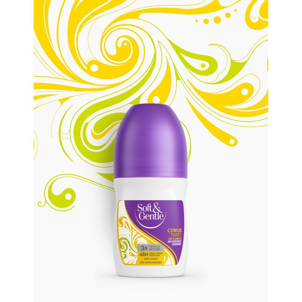 Desodorizante Roll On Citrus Twist Soft & Gentle 50ml