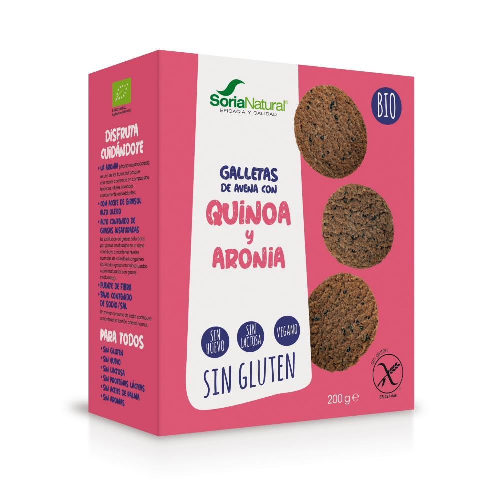 Oatmeal Cookies with Quinoa and Aronia Soria Natural 200g