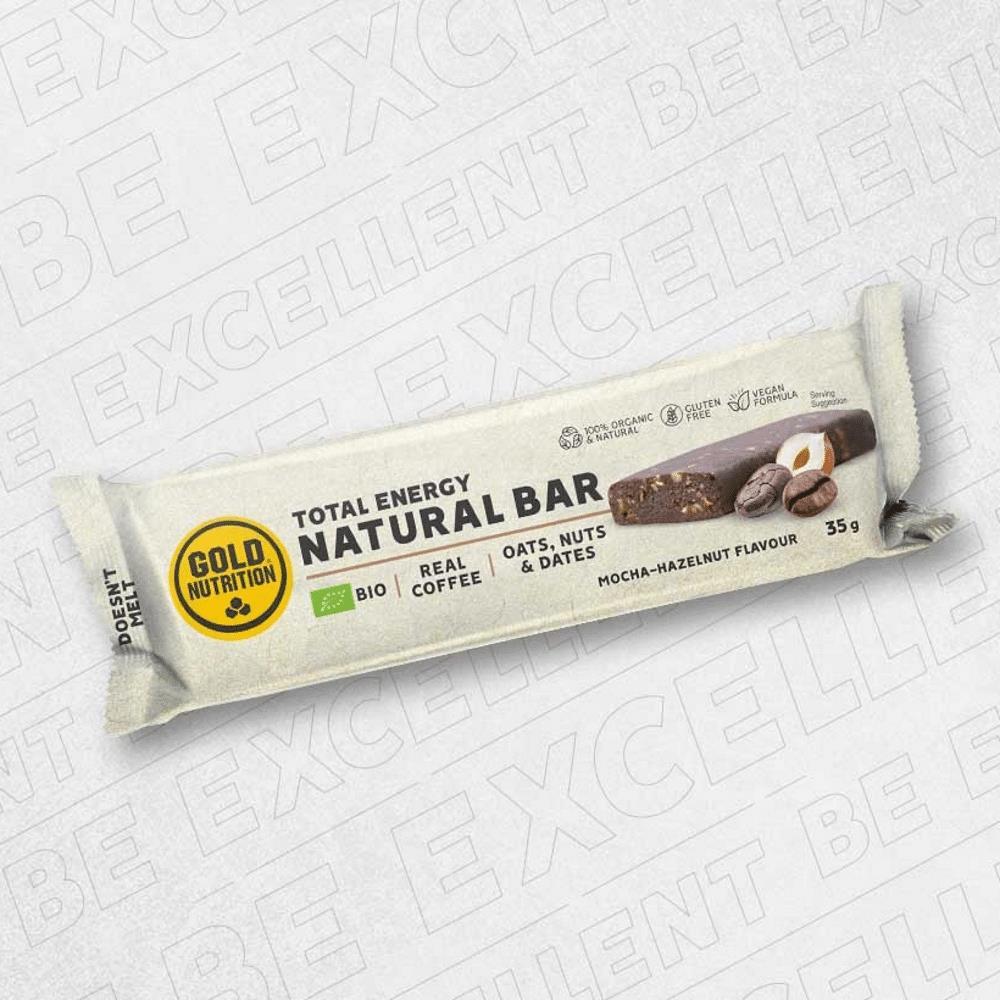 Total Energy Natural Bar Mocha And Hazelnut Gold Nutrition 35g