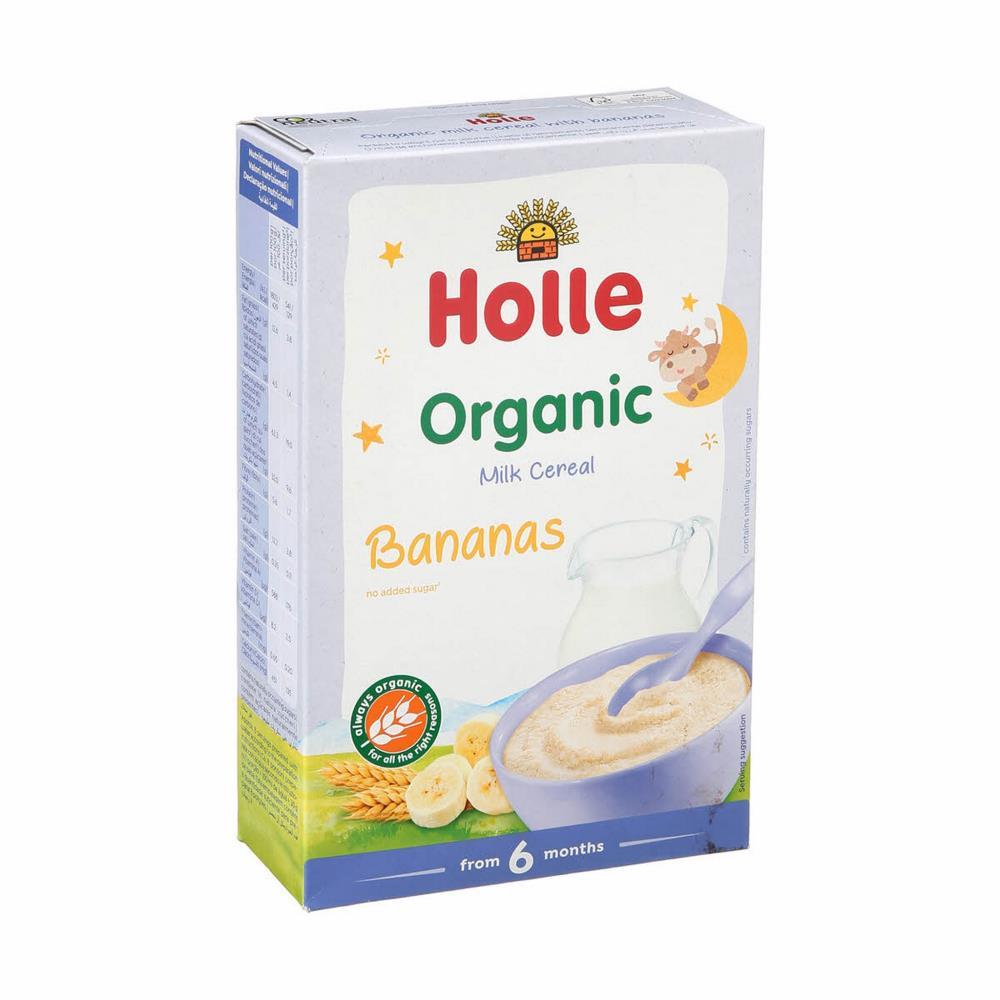 Holle Bio Papa Láctea De Cereais E Banana 6m 250g