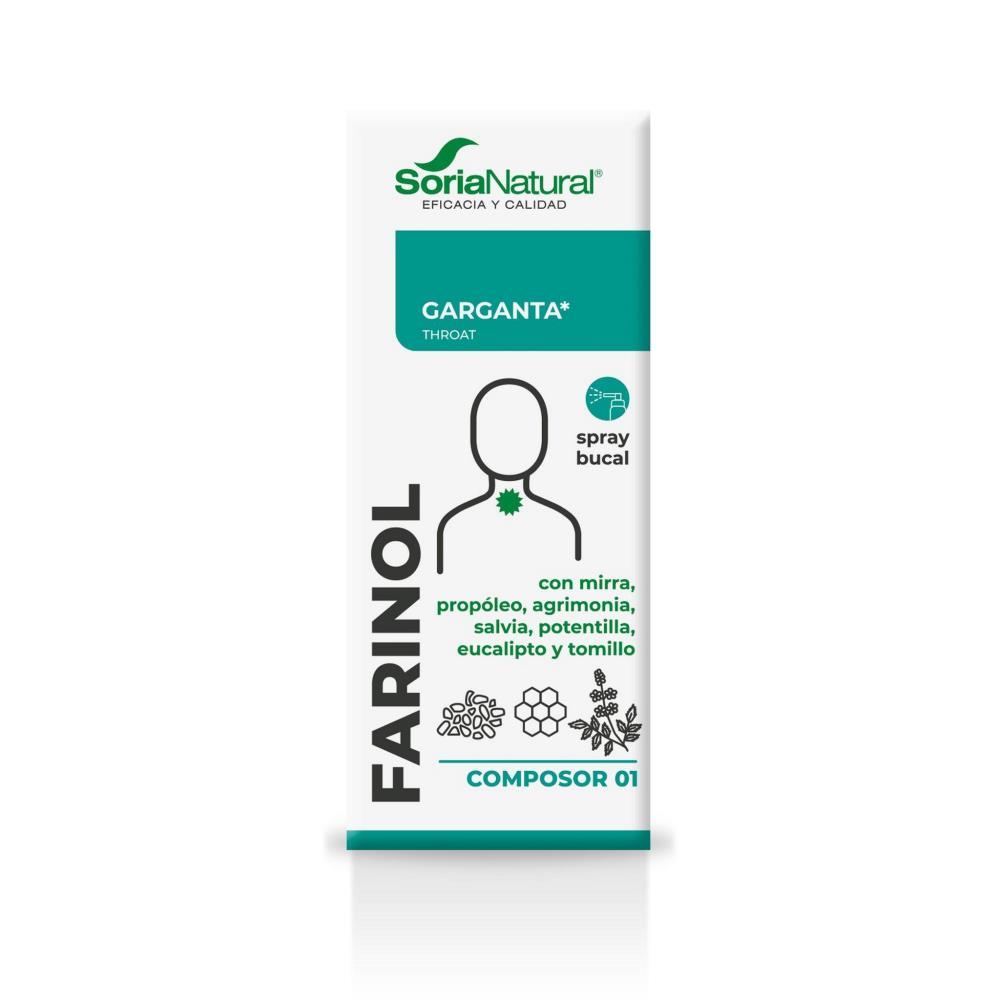 Composor 01 Farinol Complex Soria Natural 30ml