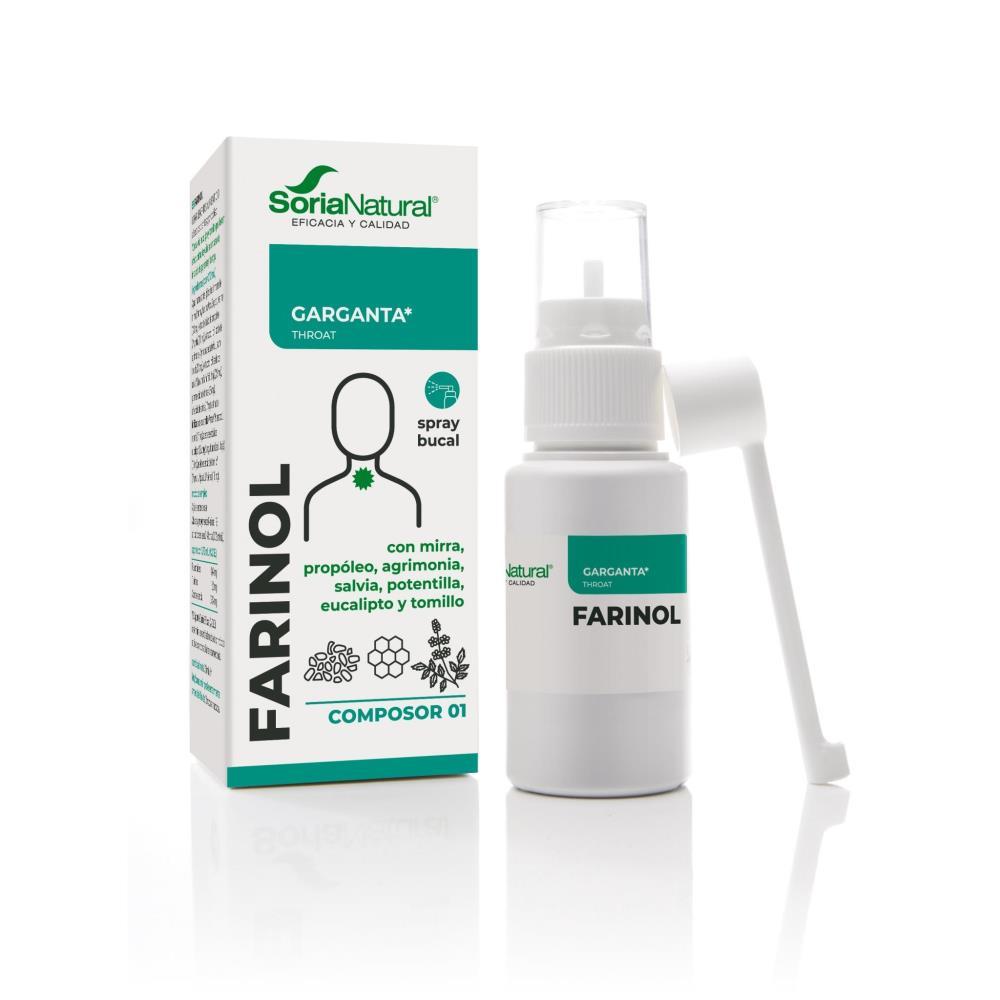 Composor 01 Farinol Complex Soria Natural 30ml