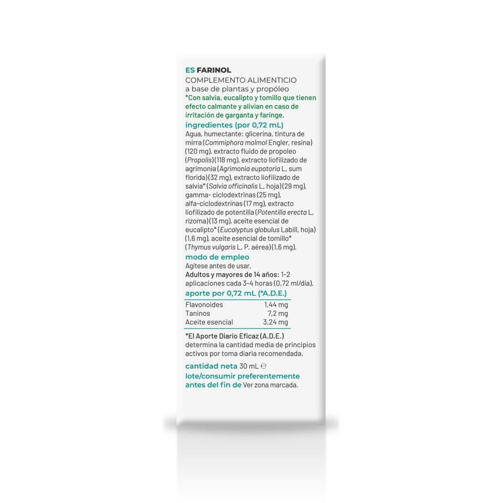Composor 01 Farinol Complex Soria Natural 30ml