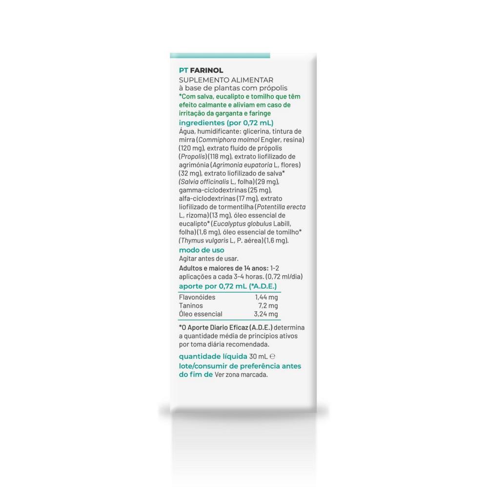 Composor 01 Farinol Complex Soria Natural 30ml