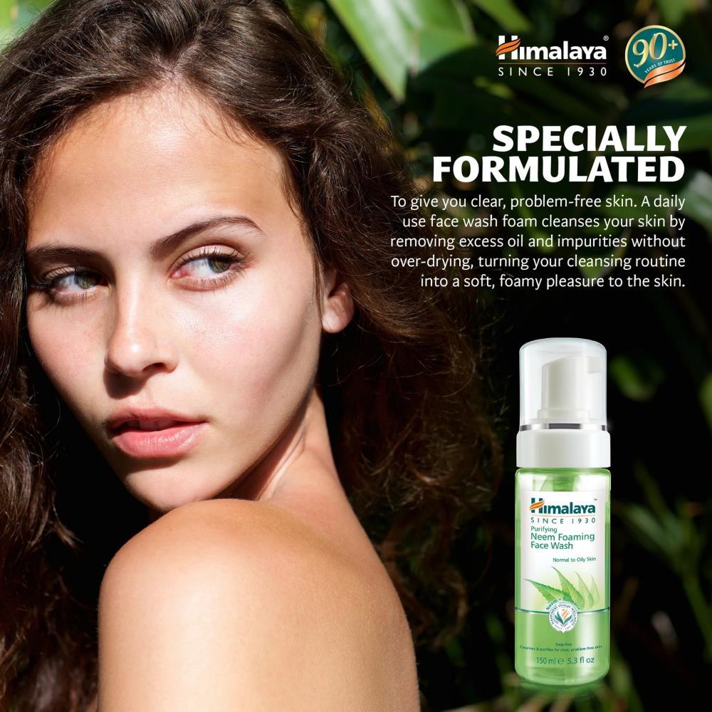 Facial Cleansing Foam With Neem 150ml