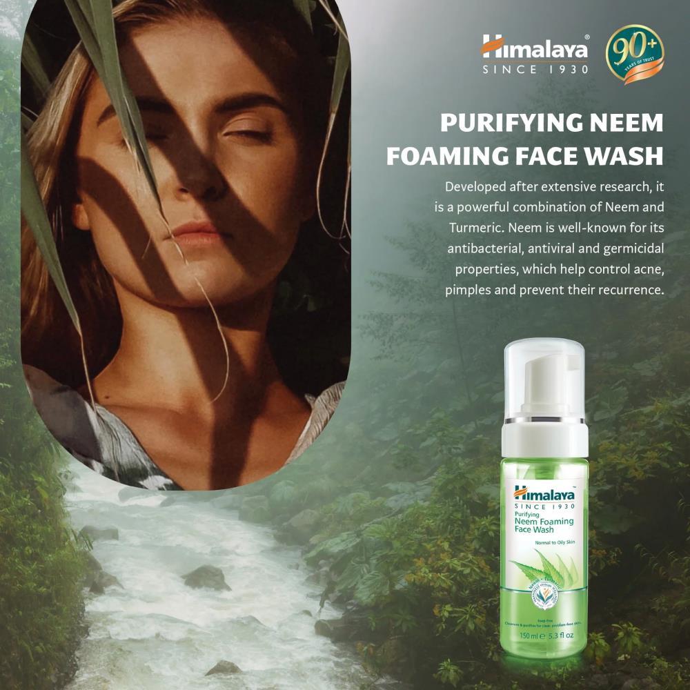 Facial Cleansing Foam With Neem 150ml