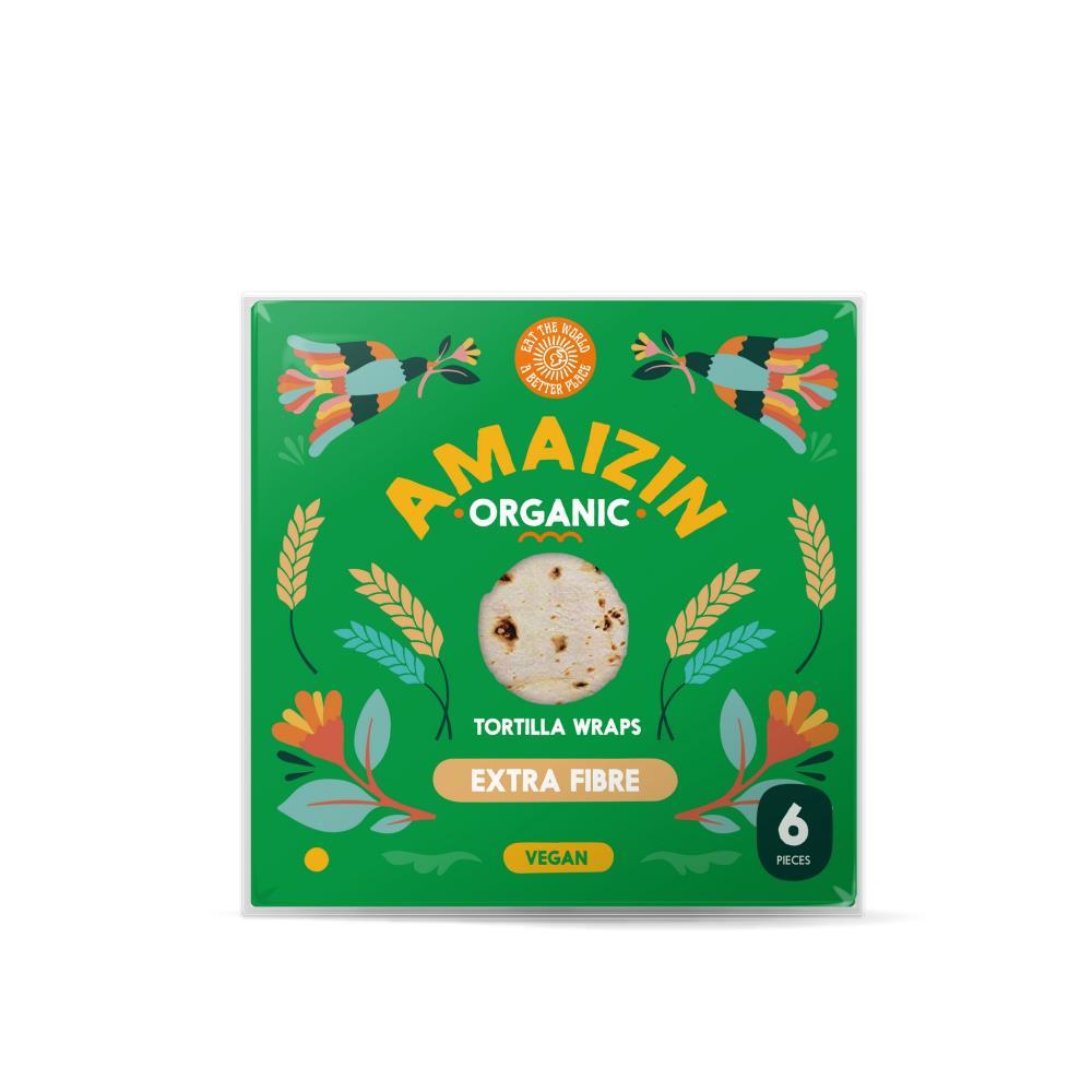 Tortilla Wrap Extra Fiber Bio Amaizin 240G