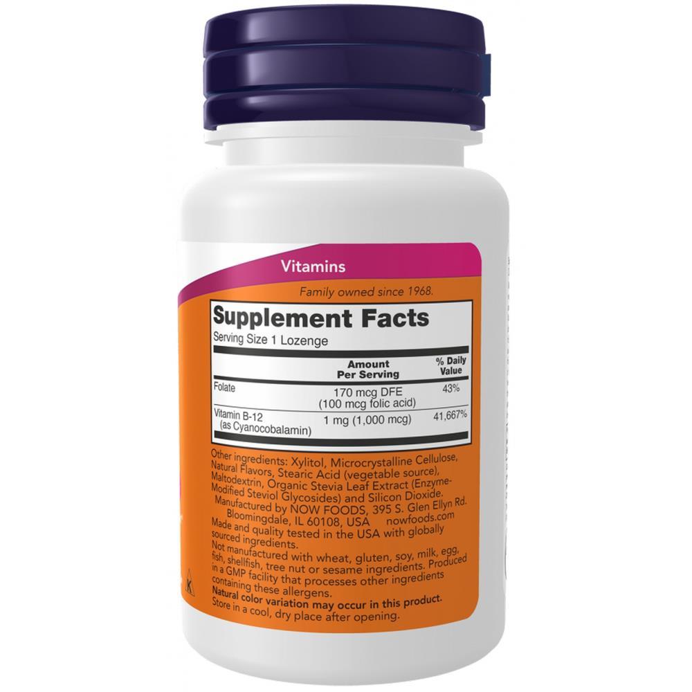 Vitamin B12 1000mcg Now Foods 100 Capsules