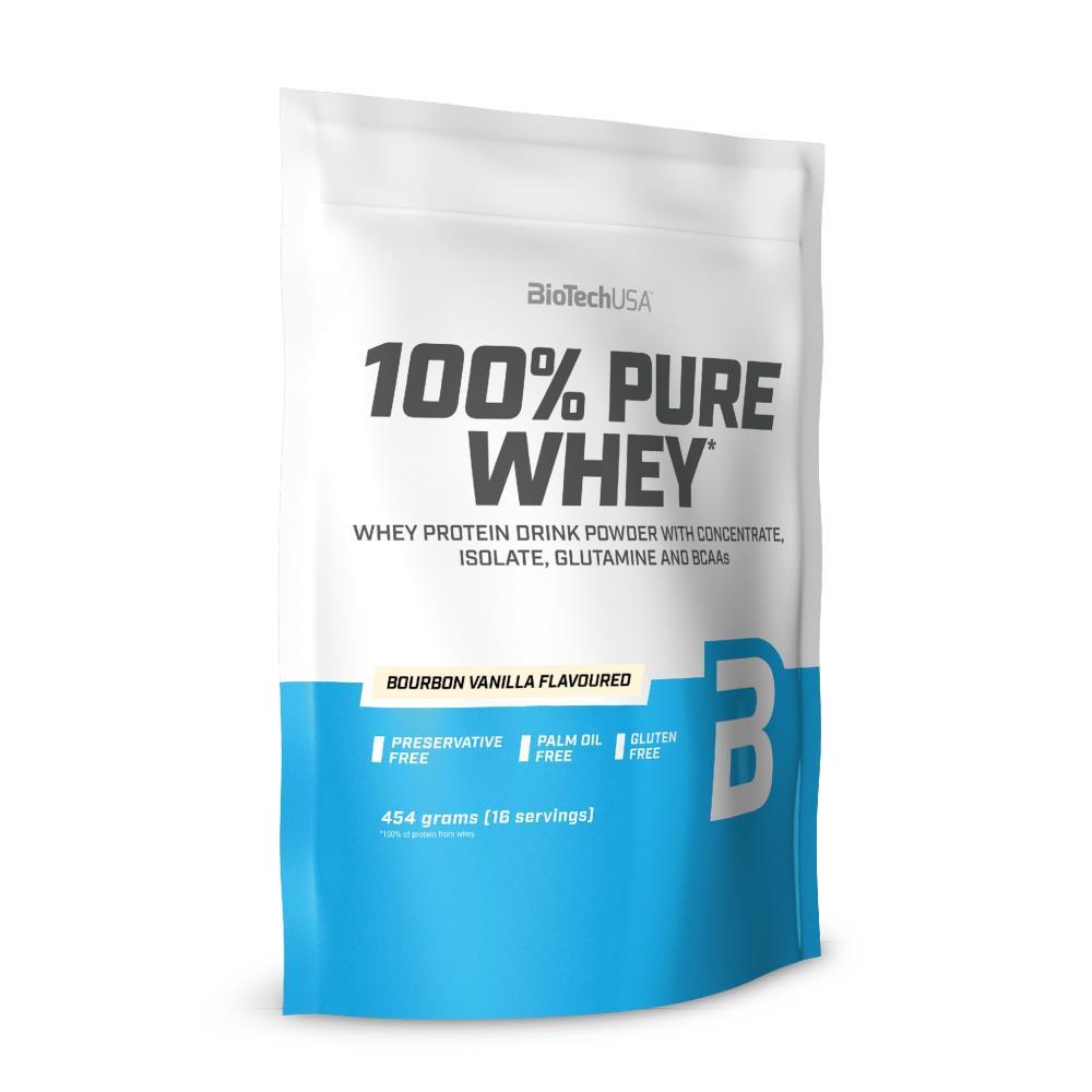 Pure Whey 100% Bourbon Vanilla BioTech USA 454g