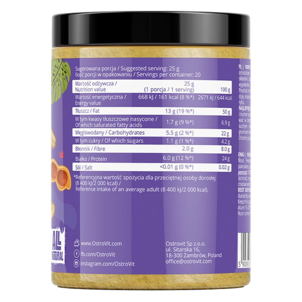 Farinha De Amendoim 100% Ostrovit 500g