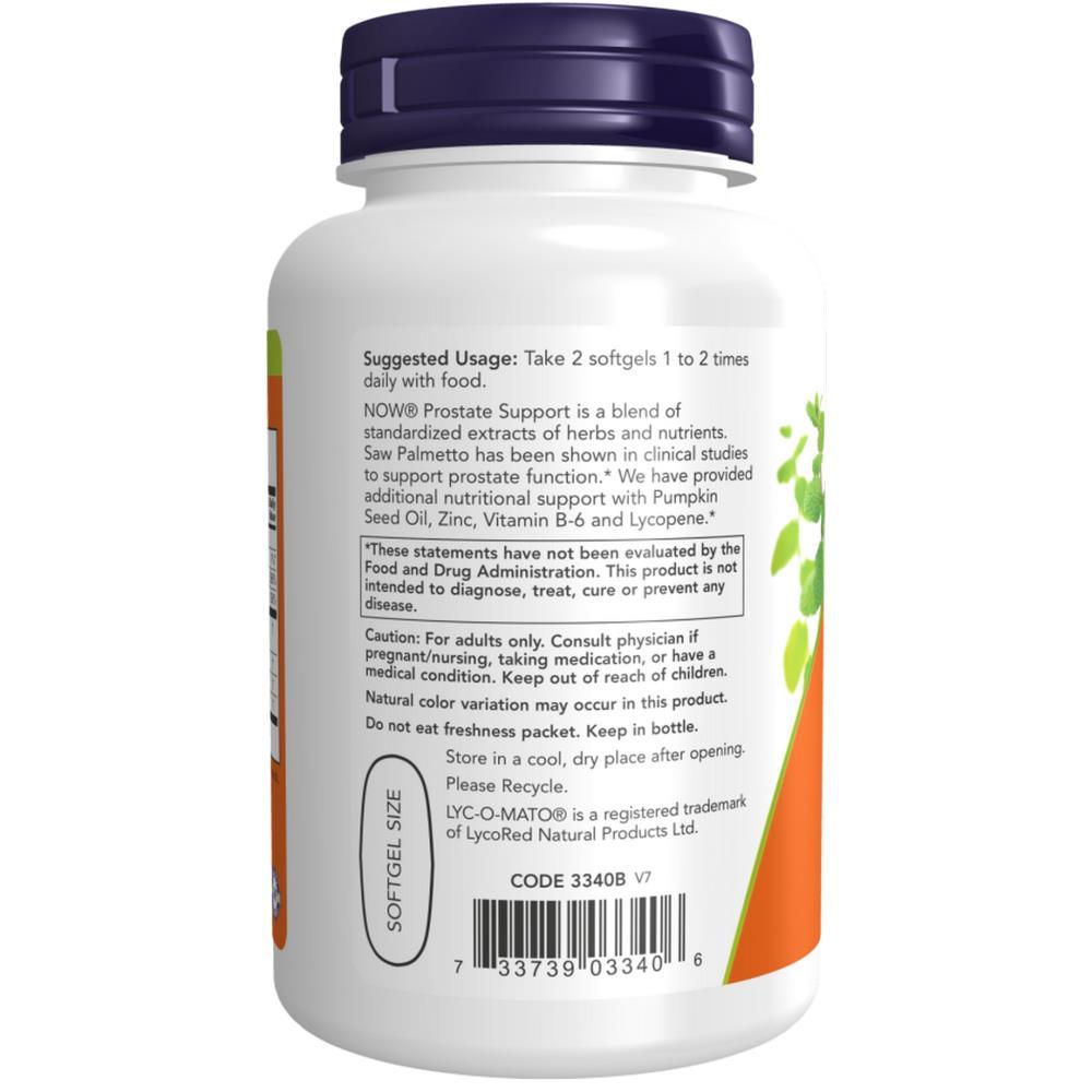 Prostate Support Now Foods 90 Capsules